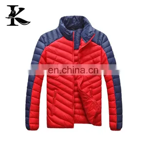 Male Warm Sports Wear Costumes Winter Coat Thin Down Jacket thumbnail-1