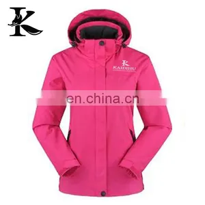 Womens Jacket 100% Polyester Custom Winter Name Brand Ski Jacket thumbnail-1