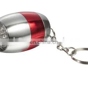 Led Projection Logo Keychain 6led Torch Flashlight thumbnail-3