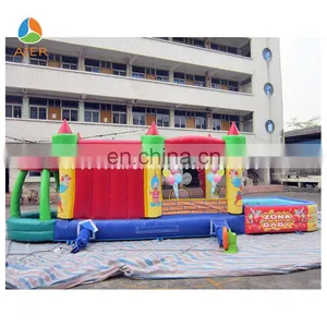 Cheap Price, Clown Inflatable Funland,inflatable Kids Playground thumbnail-1