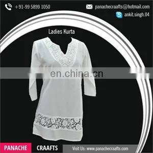 2017 Latest Collection Cotton Tunic Style Women Ladies Kurti thumbnail-6