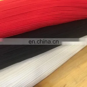 100% Polyester Soft Pleated Silk Chiffon Fabric for Dress thumbnail-4