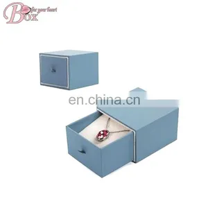 Fashion Cardboard Jewelry Drawer Box Velvet Insert thumbnail-1