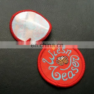 Customized High Quality Fabric Embroidered Woven Patch Woven Badges thumbnail-1