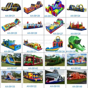 Cheap Outdoor Kids Inflatable Bouncer Obstacle Course Equipment thumbnail-3
