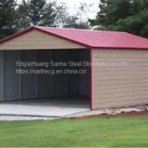 6' 7' 8' 9' 10' 11' 12' 13' 14' Height Mobile Steel Structure Car Garage Design thumbnail-1