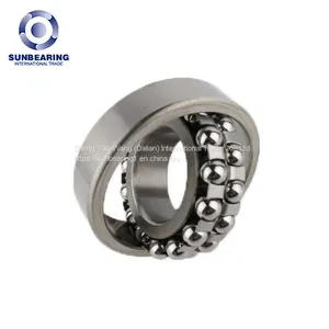 SUNBEARING 1200 Mini Self-Aligning Ball Bearing Chrome Steel GCR15 thumbnail-1
