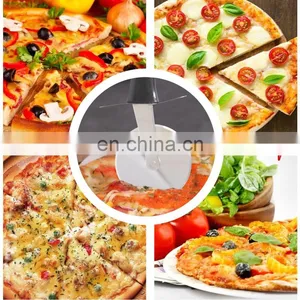 Wholesale Kitchen Accessories Good Grips Stainless Steel Sharp Pizza Cutter Wheel Fruit Potato Peeler Kitchen Tool thumbnail-6