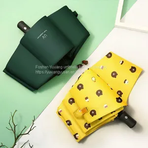 Sun Umbrella Sunshade Umbrella Sunny Umbrella Sunscreen Umbrella UV Protection Girl Male Dual Purpose Automatic Umbrella Small Portable Umbrella thumbnail-2