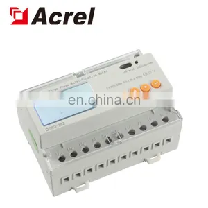 Three Phase RS485 Modbus Din Rail Digital Energy Meter Acrel DTSD1352-C thumbnail-7