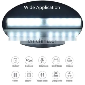 Intelligent Human Body Sensor Usb Charging Cabinet Led Lights Cabinet Wardrobe Lamp Under Kitchen Cabinet Led Lighting thumbnail-4