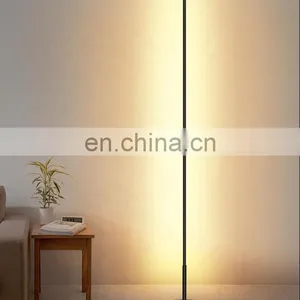 Interior Modern Metal Base 24W LED Floor Standing Lamp for Home Decorations thumbnail-1