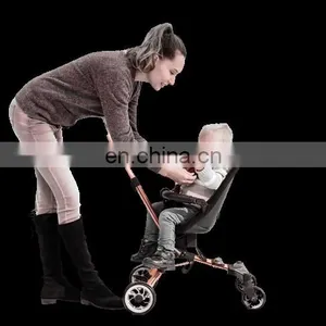High Landscape Baby Stroller Lightweight Kids Pushchair Travel Children Pram thumbnail-5
