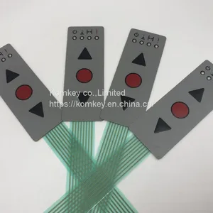 Illuminated LED Membrane Switch With LED Insert thumbnail-1