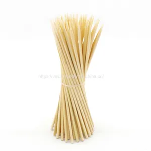 Bamboo Long Skewer 10 Inch BBQ Stick Round Camping Skewers thumbnail-2