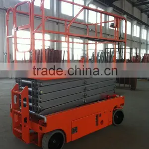 6-12m 300kg Electric Mobile Scissor Lift thumbnail-4