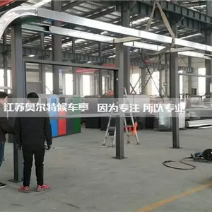 Campus LCD Advertising Machine Bus Stop Board Intelligent Bus Stop Kiosk Billboard Manufacturing thumbnail-4