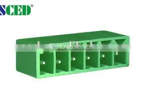 Termin Block Header Male Sockets Pitch : 3.81mm 300V 8A 2P-22P Pluggable Terminal Blocks , Plug-in Terminal Blocks thumbnail-1