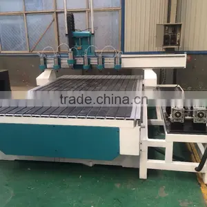 6 Spindle Cnc Router With 2 Rotary Axis Multi Head Cnc Router Wood Furniture thumbnail-1
