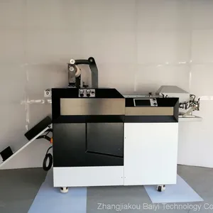 Automatic Paper Feeding and Film Coating Oil Heating Steel Roll Anti Curl Automatic Cutting Made in China thumbnail-2