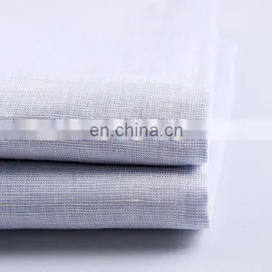 Stock Yarn Dyed Plain Fabric Prewash Linen Sheer Fabric thumbnail-2
