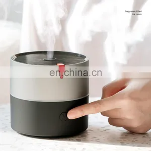 230ml Usb Rechargeable Flower Defuser H2o Ultrasonic Aroma Vase Humidifier With Essential Oils Bottle For Office Home thumbnail-2