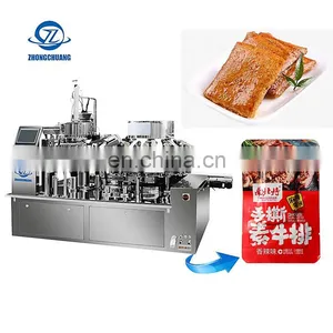 Custom Vegetable Cubed Foodstuff Fresh Maintaining High Speed Premade Bag Sealer Packing Automatic Vacuum Pack Machine for Food thumbnail-3