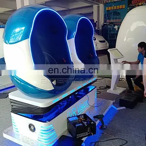 Indoor 2 Seats 9D VR Cinema 9D Egg Chair for Sale thumbnail-5