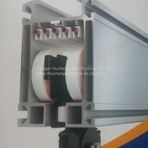 High Duty Guide Rail/Auto Plant Suspended Track/Conveying Track Aluminium Profile thumbnail-1