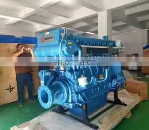Chinese Factory 400hp WEICHAI X6170 Series 4 Stroke Marine Diesel Engine X6170ZC408-1 thumbnail-5