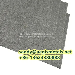 Electrolytic Cell 0.3 0.4 0.6 0.8mm Pure Ni Fiber Sintered Nickel Felt For Alkaline Water Electrolysis thumbnail-1