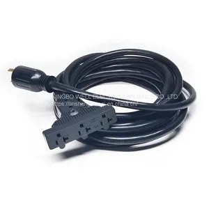 Generator Cords Set L5-20P to 5-15R/5-20R STW 10/3 thumbnail-1