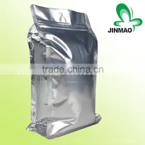Side Gusset Aluminum Foil Food Packaging Bag With Flat Bottom and Zipper thumbnail-3