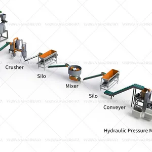 Factory Lowest Price Shisha Hookah Charcoal Briquette Press Machine Tunisia Shisha Charcoal Making Production Machine thumbnail-2
