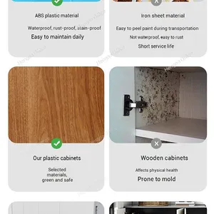 Employee Locker Storage Solution|Heavy-Duty ABS Resin Locker for Factories | Easy Cleaning & Life Long Using thumbnail-5
