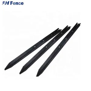 Waterproof Green Studded Farm Fence Post With T Type 1.25 Lb 7FT Cattle Fence Post Metal T-post for Fence thumbnail-2