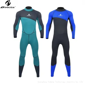 Scuba Diving Suit One Piece Waterwear Spine Protection Pad Stretchy Wetsuit Fullset thumbnail-1