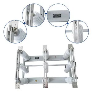 GN27-40.5/1250A 10KV Outdoor HV Knife Switch Isolator With 40.5KV Rated Voltage thumbnail-1