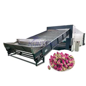 Fully Automatic Cassava Chili Apricot Rose Mesh Belt Dryer Heat Pump Saffron Betel Nut Dryer thumbnail-1