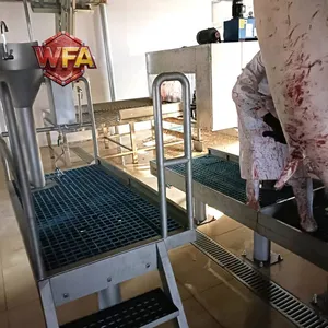 Automatic Complete Pig Slaughter Line Turnkey Modular Pig Abattoir Equipment Supplier From China thumbnail-1