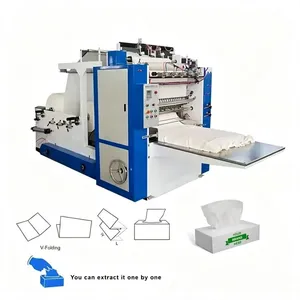 Full Automatic Facial Tissue Manufacture Machine Small Roll Napkin Tissue Toilet Paper Making Machine Price thumbnail-1