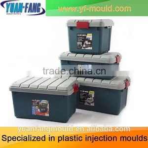 Taizhou Huangyan Injection Plastic Turnover Box Mould/Customized Household Turnover Box Mould Product thumbnail-1
