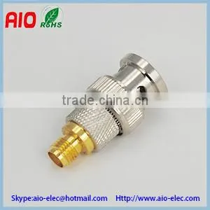 BNC Male to SMA Female RF Adaptor Connector,BNC Plug to SMA Jack for CCTV,antenna thumbnail-1