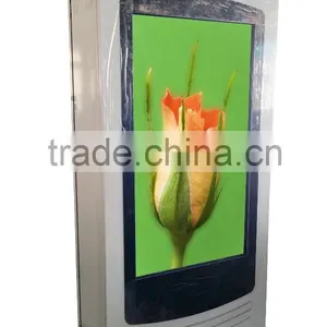 Smart HD Wifi Shopping Mall Supermarket Touch Screen Floor Stand 65 Inch LCD Advertising Kiosk Display thumbnail-2