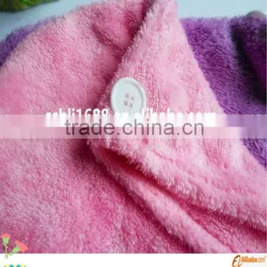 Machine Washable Microfiber Shower Cap Woman Bath Shower Cap thumbnail-1