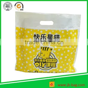JUNBANG Promotional Cheap Die-cut Plastic Shopping Bags thumbnail-5