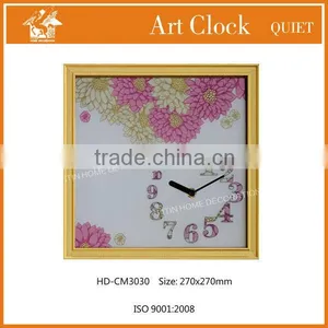 Modern Beautiful Glass Art Home Clock HD-CM3030 thumbnail-1