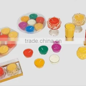 Pure Vegetable Oil Tea Light Candle With Plastic Cup thumbnail-1