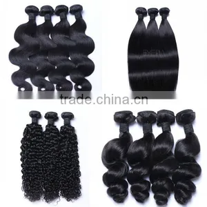 Malaysian Body Wave Deep Curly Water Wave Straight Hair Virgin 100% Malaysian Hair Bundles Quality Choice thumbnail-1