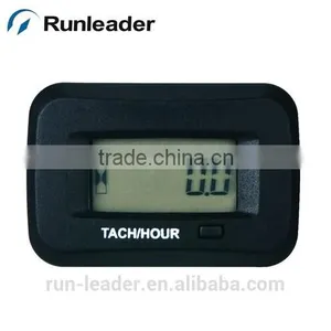 Runleader Waterproof Digital RPM Tachometer Hour Meter For ATV Mower Snowmobile Compressor Cutter Marine Tractor Glider thumbnail-1